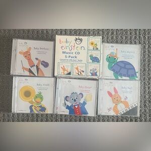 Baby Einstein Music CD 5-Pack  - Concert For Little Ears Series RARE OOP 👶